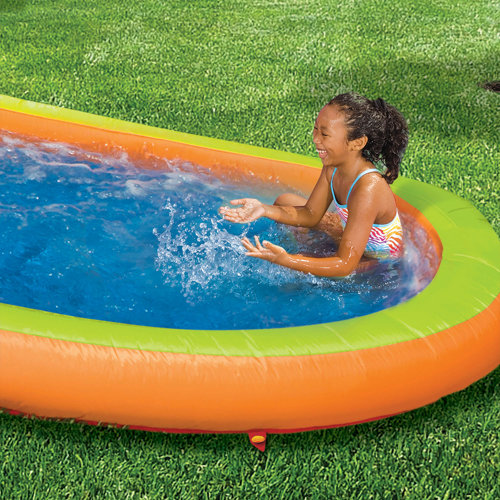Banzai Lazy River Inflatable Outdoor Adventure Water Park Slide and